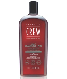 American Crew 3 in 1 Chamomile&Pine Sampon, Kondicionáló és Tusfürdő 1000ml főképe